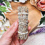 blauwe salie smudge stick