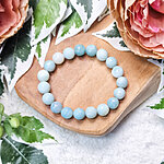 amazoniet briljant geslepen armband