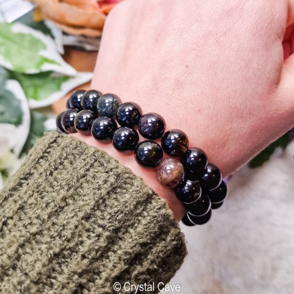 bruine toermalijn 10mm armband