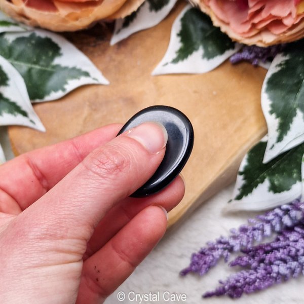 onyx worry stone