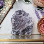 Zwarte Chalcedoon Cluster uit Uruguay 377